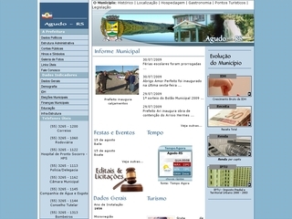 Thumbnail do site Prefeitura Municipal de Agudo