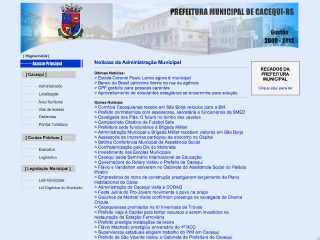 Thumbnail do site Prefeitura Municipal de Cacequi