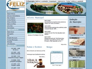 Thumbnail do site Prefeitura Municipal de Feliz