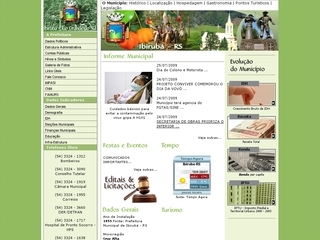 Thumbnail do site Prefeitura Municipal de Ibirub