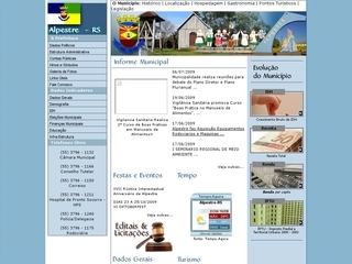 Thumbnail do site Prefeitura Municipal de Alpestre