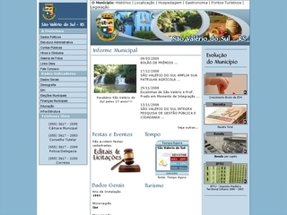 Thumbnail do site Prefeitura Municipal de So Valerio do Sul