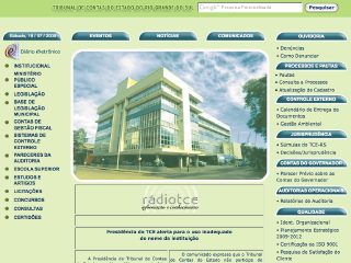 Thumbnail do site Tribunal de Contas do Estado do Rio Grande do Sul