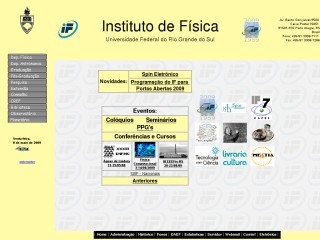 Thumbnail do site Rio Grande do Sul Physics Institute