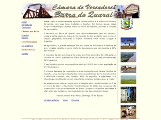 Thumbnail do site Cmara Municipal de Vereadores - Barra do Quara