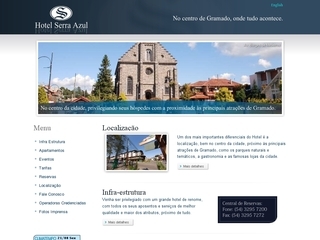 Thumbnail do site Hotel Serra Azul