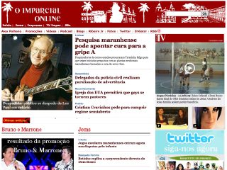 Thumbnail do site Jornal Imparcial