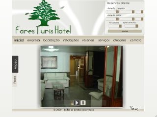 Thumbnail do site Fares Turis Hotel