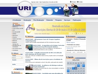 Thumbnail do site URI - Campus de Frederico Westphalen