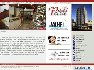 Thumbnail do site Hotel Palace ***