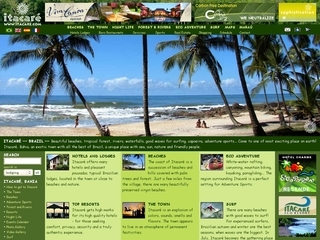 Thumbnail do site Portal de Itacar, Costa do Cacau, Sul da Bahia
