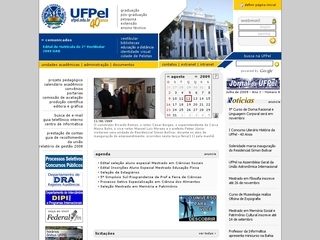 Thumbnail do site UFPel - Universidade Federal de Pelotas