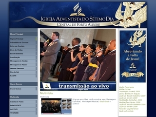 Thumbnail do site Igreja Adventista do Stimo Dia - Porto Alegre