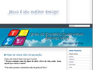 Thumbnail do site Igreja do Evangelho Quadrangular da Restinga Velha