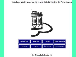 Thumbnail do site Igreja Batista Central de Porto Alegre
