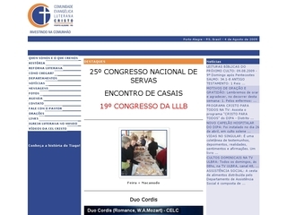 Thumbnail do site Comunidade Ev. Luterana Cristo de Porto Alegre