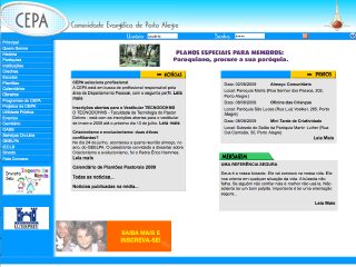 Thumbnail do site CEPA - Comunidade Evanglica de Porto Alegre