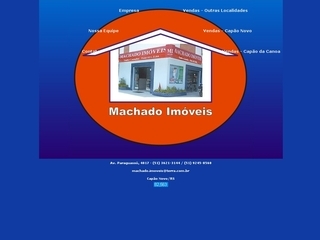 Thumbnail do site Machado Imveis