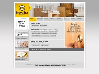 Thumbnail do site Nova Era Empreendimentos Imobilirios Ltda.