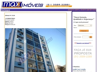 Thumbnail do site Maxxi Imveis Ltda.