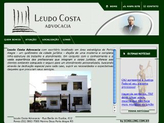 Thumbnail do site Leudo Costa Advocacia