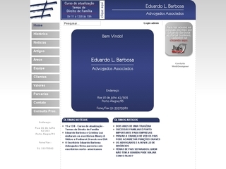 Thumbnail do site Eduardo L. Barbosa Advogados Associados