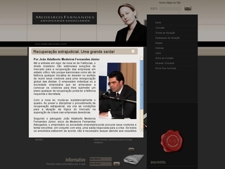 Thumbnail do site Medeiros Fernandes Advogados Associados