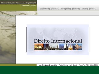 Thumbnail do site Miranda Guimares Associados Advogados