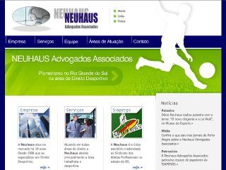 Thumbnail do site Neuhaus Advogados Associados