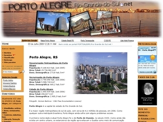 Thumbnail do site PORTOALEGRE.Rio-Grande-do-Sul.org : Porto Alegre e região