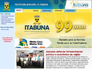 Thumbnail do site Prefeitura Municipal de Itabuna