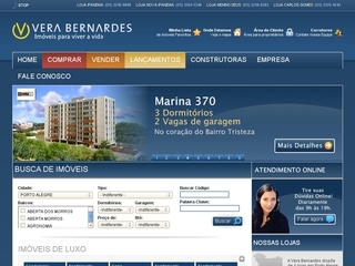 Thumbnail do site Vera Bernardes - Assessoria Imobiliria