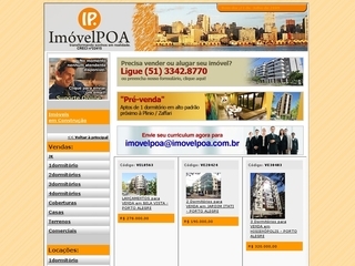 Thumbnail do site IMOVELPOA - Negcios Imobilirios