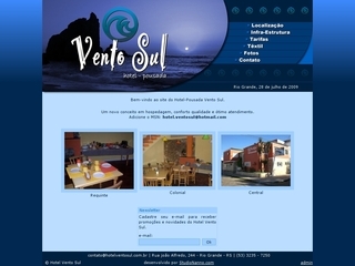 Thumbnail do site Hotel Vento Sul