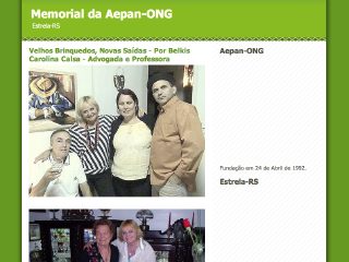 Thumbnail do site Memorial da AEPAN (ONG) - Estrela