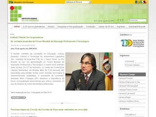Thumbnail do site Centro Federal de Educao Tecnolgica de Pelotas