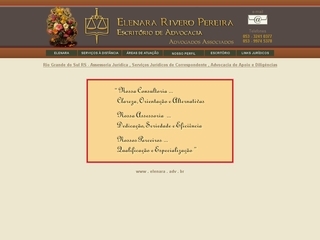 Thumbnail do site Escritrio de Advocacia Elenara Rivero Pereira