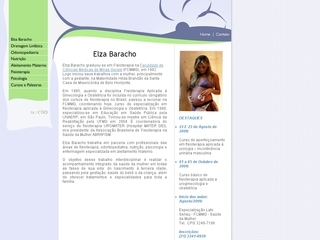 Thumbnail do site Elza Baracho