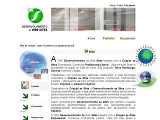Thumbnail do site TWS Desenvolvimento de Web Sites
