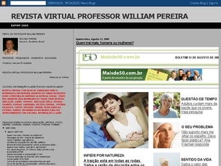 Thumbnail do site Revista Virtual - Professor William Pereira