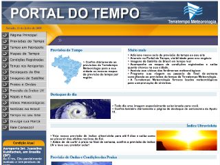 Thumbnail do site Portal do Tempo