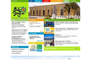 Thumbnail do site Prefeitura Municipal de Mata de So Joo