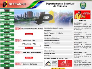 Thumbnail do site DETRAN - Piauí