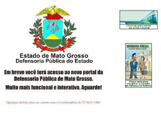 Thumbnail do site Defensoria Pública do Estado do Mato Grosso