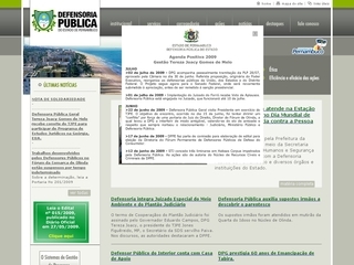Thumbnail do site Defensoria Pública do Estado de Pernambuco