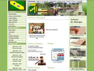 Thumbnail do site Prefeitura Municipal de Mâncio Lima