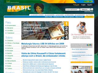 Thumbnail do site República Federativa do Brasil