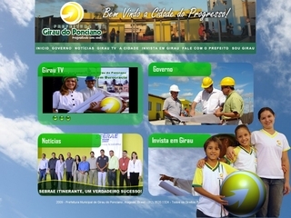 Thumbnail do site Prefeitura Municipal de Girau do Ponciano