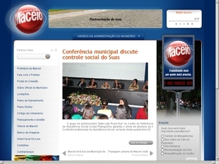 Thumbnail do site Prefeitura Municipal de Macei