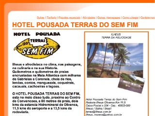 Thumbnail do site Hotel Pousada Terras do Sem Fim